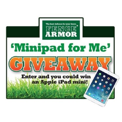 Fence Armor 'Minipad for Me' Giveaway