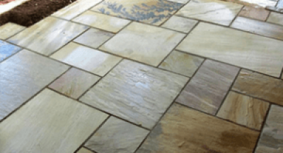 Beautiful patio stone driveway with professionally sealed interlock. Beautiful patio stone driveway with professionally sealed interlock.